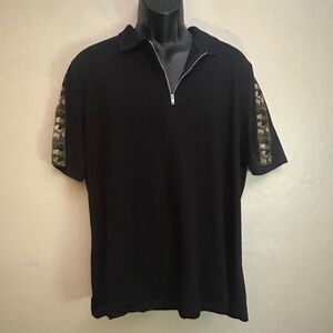 Level Ten 1/4 Zip Polo XL Gently worn 60% cotton/40% polyester 23.5" armpits